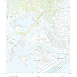 United States Geological Survey Rigolets, LA (2020, 24000-Scale) digital map