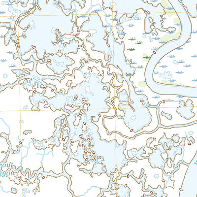 United States Geological Survey Rigolets, LA (2020, 24000-Scale) digital map
