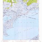 United States Geological Survey Rigolets, LA-MS (1956, 62500-Scale) digital map