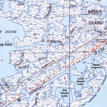 United States Geological Survey Rigolets, LA-MS (1956, 62500-Scale) digital map