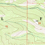 United States Geological Survey Rilda Canyon, UT (2001, 24000-Scale) digital map