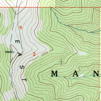 United States Geological Survey Rilda Canyon, UT (2001, 24000-Scale) digital map