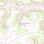 United States Geological Survey Riley Canyon, CO (1972, 24000-Scale) digital map