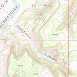 United States Geological Survey Riley Canyon, CO (1972, 24000-Scale) digital map