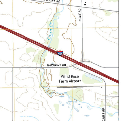 United States Geological Survey Riley, IL (2021, 24000-Scale) digital map