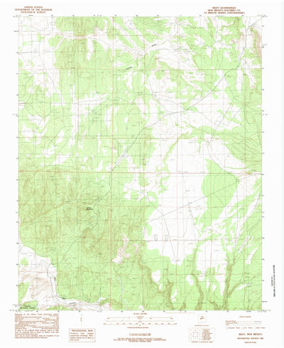 United States Geological Survey Riley, NM (1985, 24000-Scale) digital map