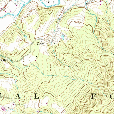 United States Geological Survey Rileyville, VA (1966, 24000-Scale) digital map