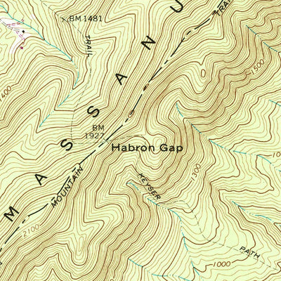 United States Geological Survey Rileyville, VA (1966, 24000-Scale) digital map