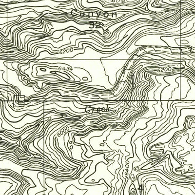 United States Geological Survey Rill Creek, UT (1954, 24000-Scale) digital map