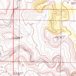United States Geological Survey Rill Creek, UT (1985, 24000-Scale) digital map