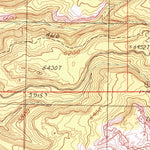 United States Geological Survey Rill Creek, UT (1985, 24000-Scale) digital map