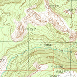 United States Geological Survey Rill Creek, UT (1996, 24000-Scale) digital map