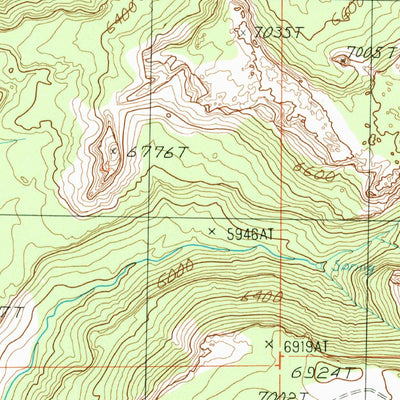United States Geological Survey Rill Creek, UT (1996, 24000-Scale) digital map