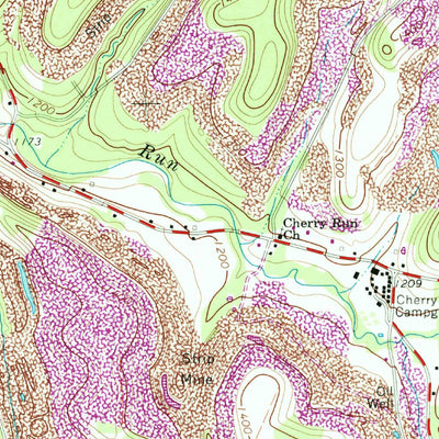 United States Geological Survey Rimersburg, PA (1963, 24000-Scale) digital map