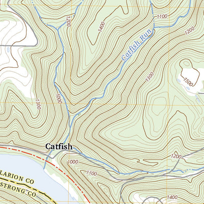 United States Geological Survey Rimersburg, PA (2023, 24000-Scale) digital map