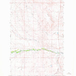 United States Geological Survey Rimrock Butte, MT (1968, 24000-Scale) digital map