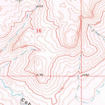 United States Geological Survey Rimrock Butte, MT (1968, 24000-Scale) digital map