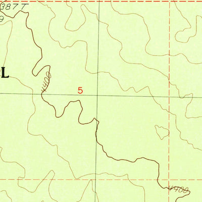 United States Geological Survey Rimrock Lake, CA (1988, 24000-Scale) digital map