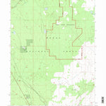 United States Geological Survey Rimrock Lake, CA (1993, 24000-Scale) digital map