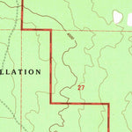 United States Geological Survey Rimrock Lake, CA (1993, 24000-Scale) digital map