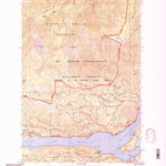 United States Geological Survey Rimrock Lake, WA (1992, 24000-Scale) digital map