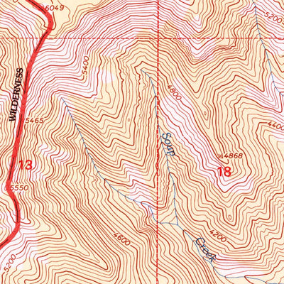 United States Geological Survey Rimrock Lake, WA (1992, 24000-Scale) digital map