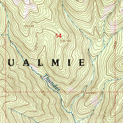 United States Geological Survey Rimrock Lake, WA (2000, 24000-Scale) digital map