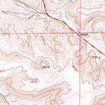 United States Geological Survey Rimrock, MT (1956, 24000-Scale) digital map