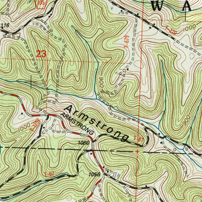 United States Geological Survey Rinard Mills, OH (2002, 24000-Scale) digital map