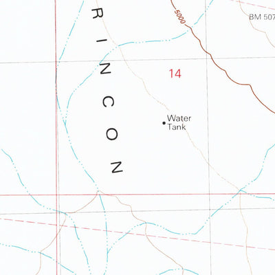United States Geological Survey Rincon Flat, OR (1981, 24000-Scale) digital map