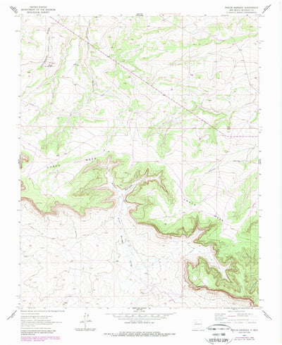 United States Geological Survey Rincon Marquez, NM (1961, 24000-Scale) digital map