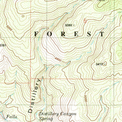 United States Geological Survey Rincon Peak, AZ (1981, 24000-Scale) digital map