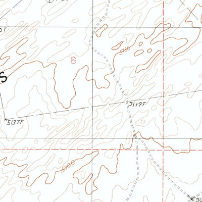 United States Geological Survey Rincon Ranch, AZ (1986, 24000-Scale) digital map