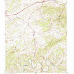 United States Geological Survey Riner, VA (1965, 24000-Scale) digital map
