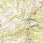 United States Geological Survey Riner, VA (1965, 24000-Scale) digital map