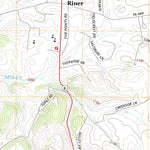 United States Geological Survey Riner, VA (2013, 24000-Scale) digital map