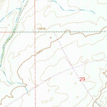 United States Geological Survey Riner, WY (1966, 24000-Scale) digital map