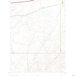 United States Geological Survey Riner, WY (2021, 24000-Scale) digital map