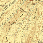 United States Geological Survey Ringgold, GA-TN (1886, 125000-Scale) digital map