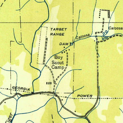 United States Geological Survey Ringgold, GA-TN (1935, 24000-Scale) digital map
