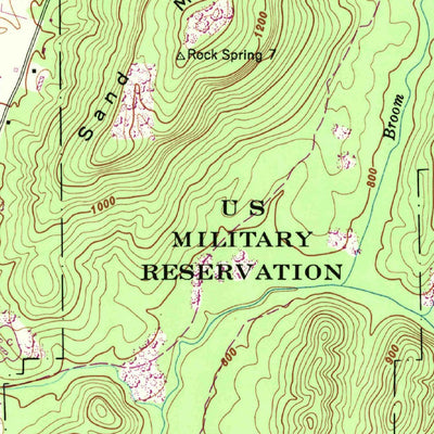 United States Geological Survey Ringgold, GA-TN (1946, 24000-Scale) digital map