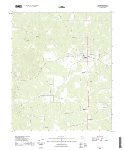 United States Geological Survey Ringgold, LA (2020, 24000-Scale) digital map