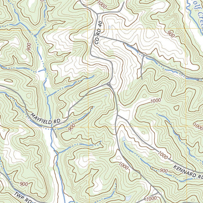 United States Geological Survey Ringgold, OH (2023, 24000-Scale) digital map
