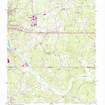 United States Geological Survey Ringgold, VA-NC (1965, 24000-Scale) digital map