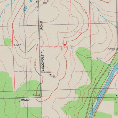 United States Geological Survey Ringle, WI (1982, 24000-Scale) digital map