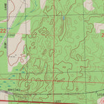 United States Geological Survey Ringle, WI (1982, 24000-Scale) digital map