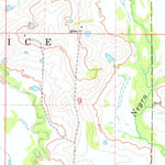 United States Geological Survey Ringling NW, OK (1974, 24000-Scale) digital map
