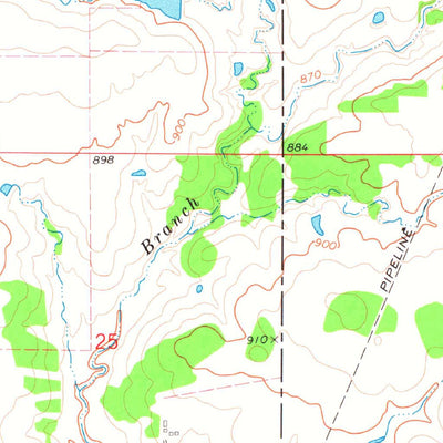 United States Geological Survey Ringling, OK (1974, 24000-Scale) digital map