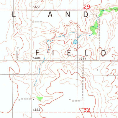 United States Geological Survey Ringwood, OK (1982, 24000-Scale) digital map