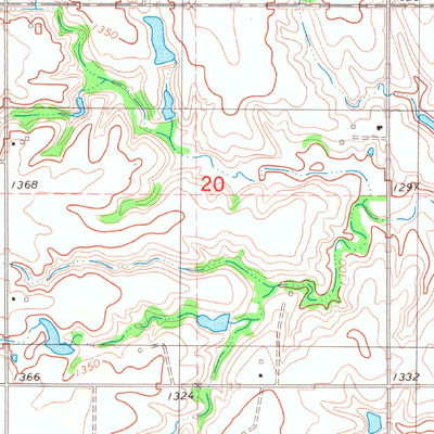 United States Geological Survey Ringwood, OK (1982, 24000-Scale) digital map